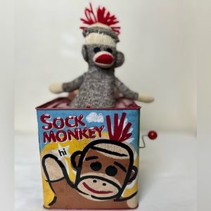 Sock Monkey & You in the Box.